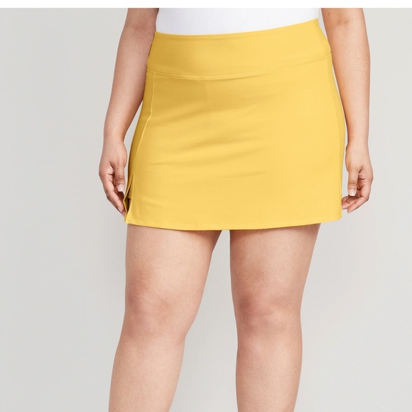 NWT OLD NAVY Extra High-Waisted PowerChill Color: Buttercup  SIZE 3X - Picture 8 of 10